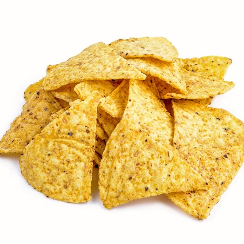 Tortilla Chips - Triangular Yellow Salted.